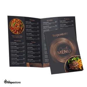 menú restaurant